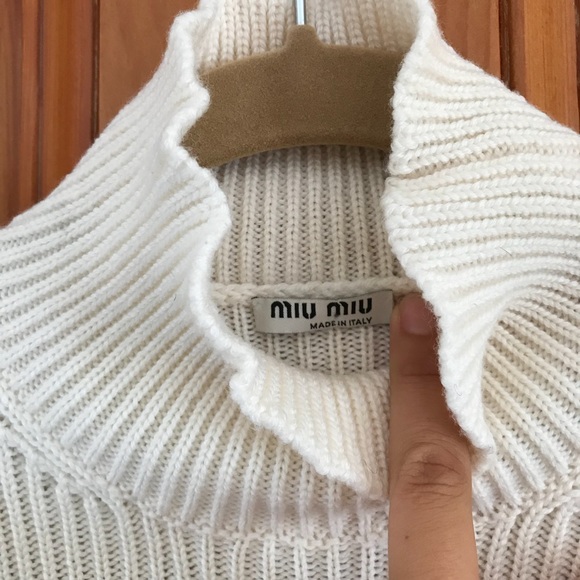 MiuMiu babydoll sweater - Picture 3 of 4